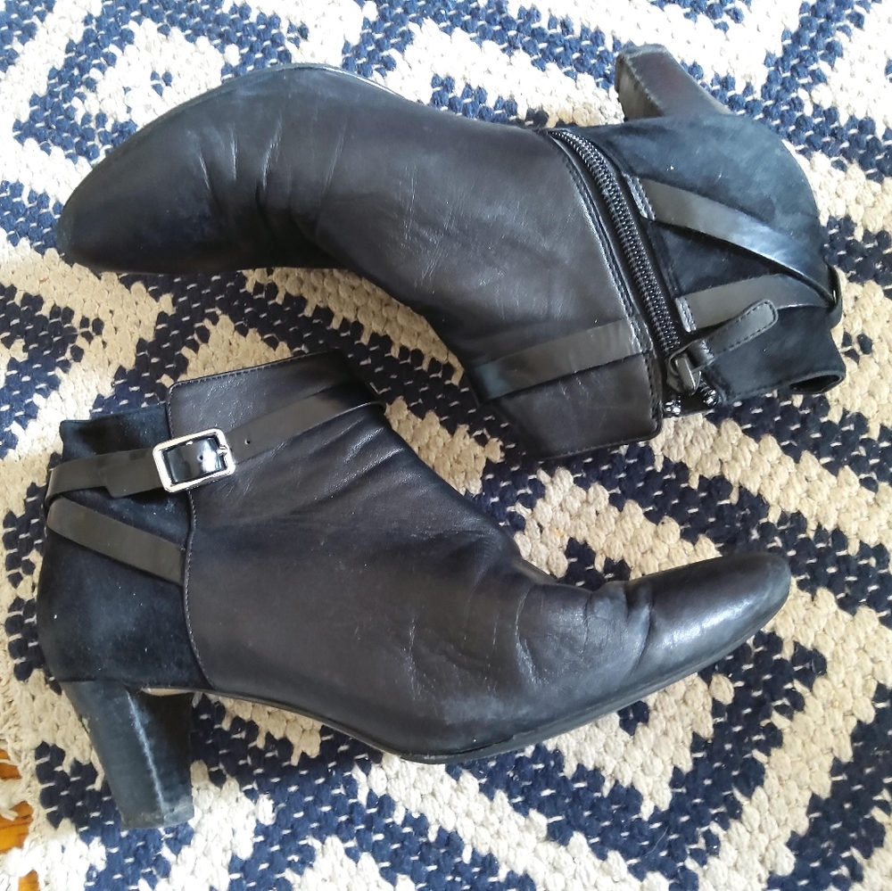 Punk Bondage Cole Haan Sexy Leather Boots 8B
